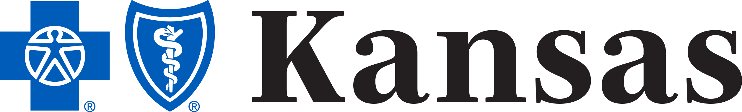 Blue Cross and Blue Shield of Kansas logo