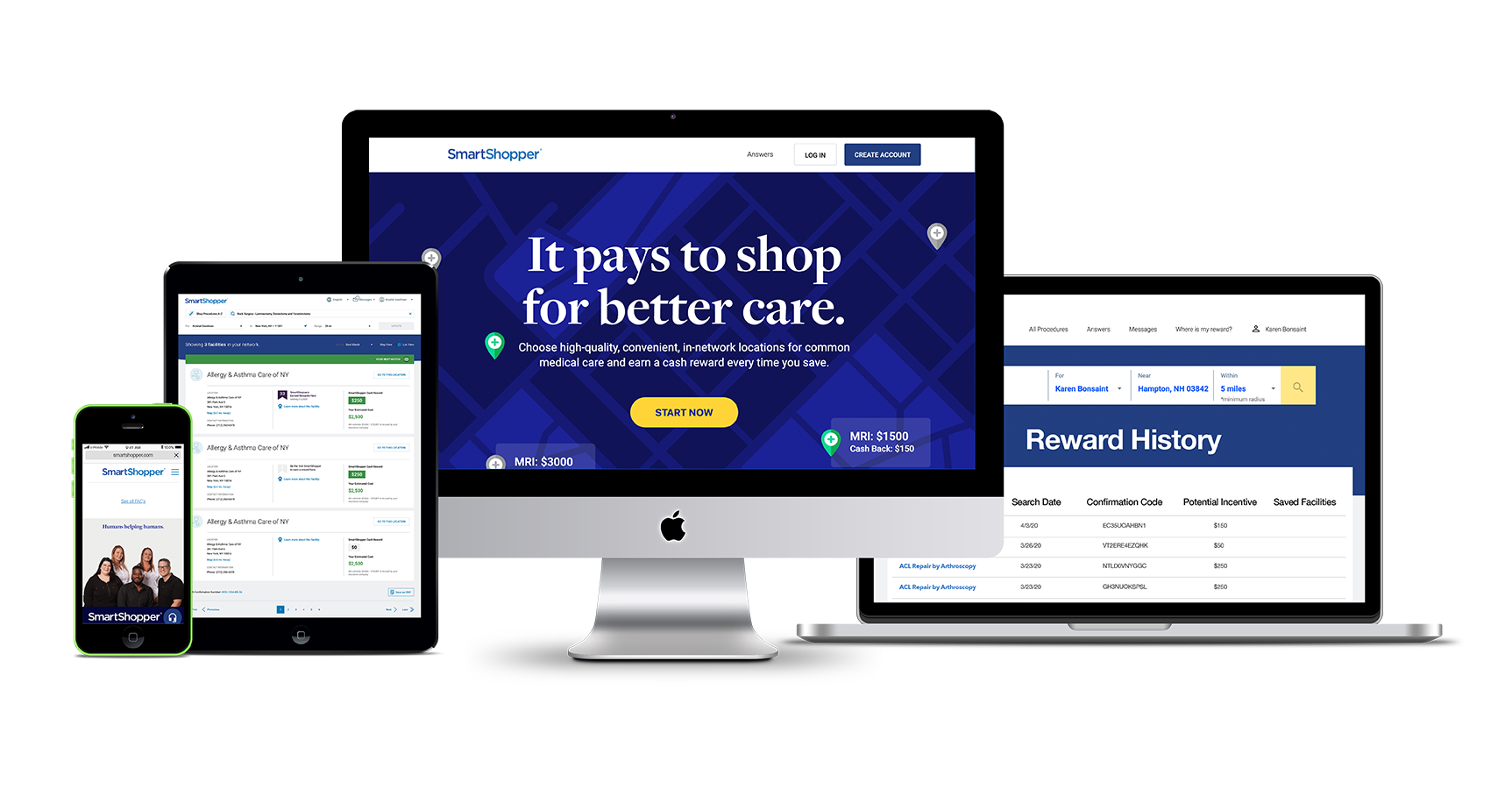 SmartShopper website